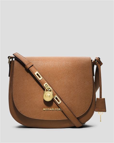 michael kors hamilton crossbody messenger leather bag|Michael Kors Crossbody.